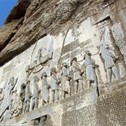 The Behistun Inscription Cliffkermanshah