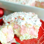 Peppermint Poke Cake