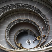 Stair Between Museo Del Tesoro Della St Peter Basilica