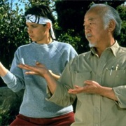 Mr. Miyagi and Daniel
