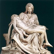 The Pieta by Michelangelo, St. Peter's Basilica, Vatican City