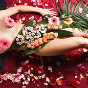 Sushi Table: Eat Sushi off Her/ Eat Sushi off Him