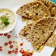 Boondi Paratha