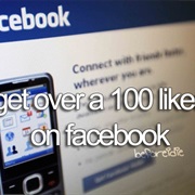 Get Over a 100 Likes on Facebook