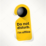 Spend a Week Offline