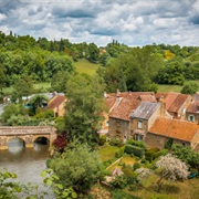 Visit Saint-Céneri-Le-Gérei, Lower Normandy.