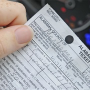 An Outstanding Traffic Ticket