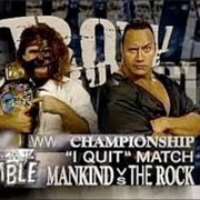 The Rock V Mankind - &quot;I QUIT&quot; Match