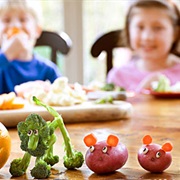 Get Children to Eat Vegetables