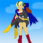 Barbara Gordon and Kara Zor-El