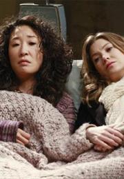 Meredith and Cristina