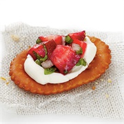Strawberry Pretzel Crostinis