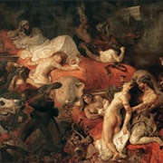Eugène Delacroix (Ferdinand Victor Eugène Delacroix): Death of Sardanapalus (1827) - Musée Du Louvre