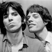 Mick Jagger & Keith Richards
