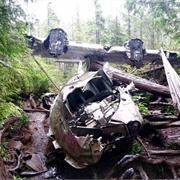 Canso Bomber Crash Site, Tofino, British Columbia
