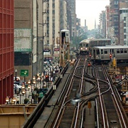 Rode the "L" in Chicago