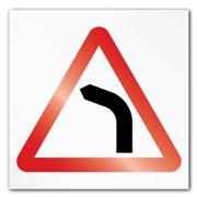Road Bends to the Left