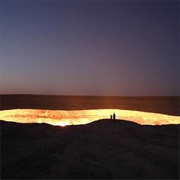 Flaming Crater, Derweze, Turkmenistan
