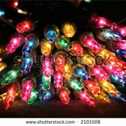 Colored Christmas Lights