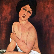 Large Seated Nude
