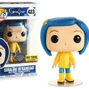 Coraline in Raincoat Glitter