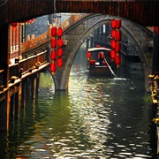 Canals of Tai&#39;erzhuang, China