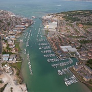 River Medina, Isle of Wight, England