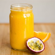 Orange Mango and Passionfruit Juice
