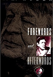 Forewords and Afterwords (W. H. Auden)
