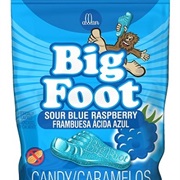 Big Foot Sour Blue Raspberry