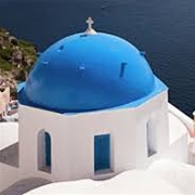 Blue Domed Church, Oia