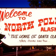 North Pole, Alaska, Usa