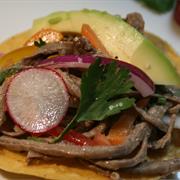 Salpicon De Res (Cold Beef Salad)