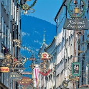 Getreidegasse, Salzburg
