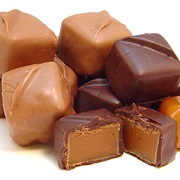 Chocolate Covered Caramels