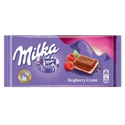 Milka Raspberry Creme