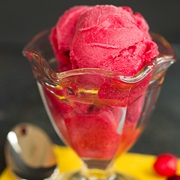 Cranberry Sorbet