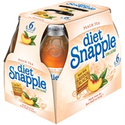 Diet Snapple Peach Tea