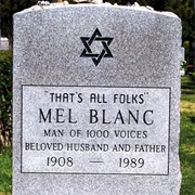Mel Blanc "That's All Folks"