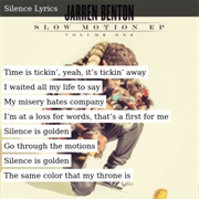 Jarren Benton-Silence