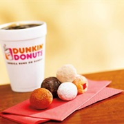 Dunkin Donuts Munchkins