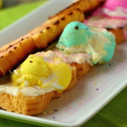 Peeps Grilled Cheese