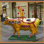 Yellow Submarine Cow
