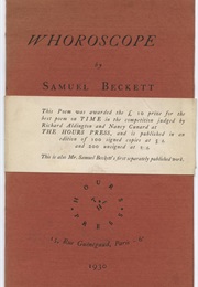 Whoroscope (Samuel Beckett)
