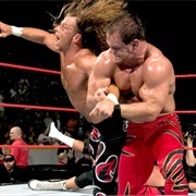 Chris Benoit V Shawn Michaels V Triple H,Backlash 2004