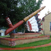Worlds Largest Peace Pipe