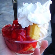 Strawberry Shortcake Sundae