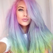 Rainbow Hair