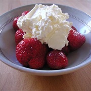Strawberries and Whipped Cream