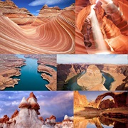 Rock Formations - Page, Arizona - Wave, Antelope Canyon, Lake Powell, Blue Canyon &amp; More